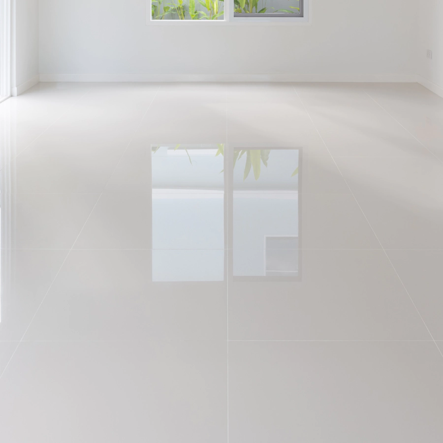 clean tile on a room